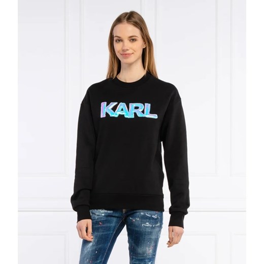 Karl Lagerfeld Bluza | Regular Fit ze sklepu Gomez Fashion Store w kategorii Bluzy damskie - zdjęcie 163962556