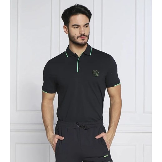 BOSS GREEN Polo Paul Badge | Regular Fit ze sklepu Gomez Fashion Store w kategorii T-shirty męskie - zdjęcie 163962798