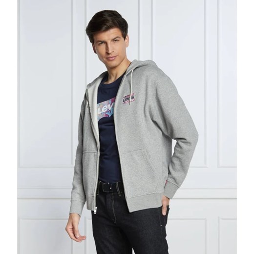 Bluza męska Levi's szara bawełniana
