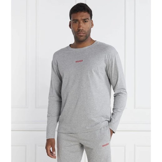 Hugo Bodywear Longsleeve Linked LS-Shirt ze sklepu Gomez Fashion Store w kategorii T-shirty męskie - zdjęcie 163962946