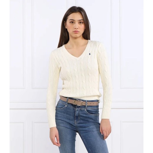 POLO RALPH LAUREN Sweter | Slim Fit ze sklepu Gomez Fashion Store w kategorii Swetry damskie - zdjęcie 163962967