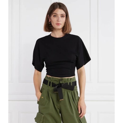 Pinko T-shirt | Cropped Fit Pinko XL promocja Gomez Fashion Store