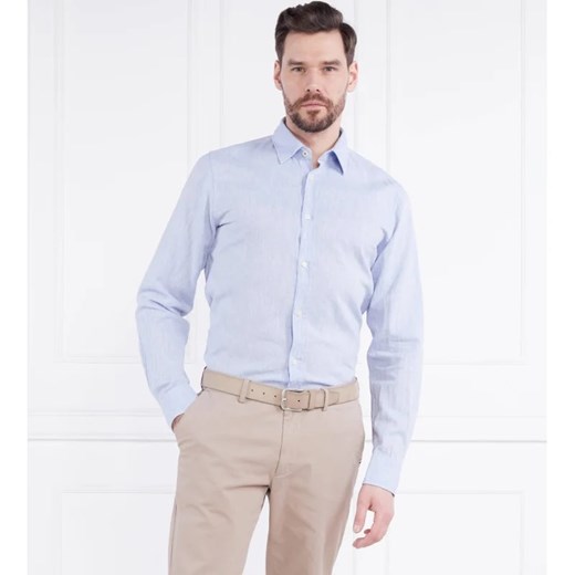 Joop! Jeans Lniana koszula Hanson | Regular Fit ze sklepu Gomez Fashion Store w kategorii Koszule męskie - zdjęcie 163963025