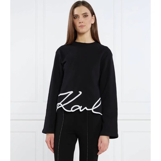 Czarna bluza damska Karl Lagerfeld 