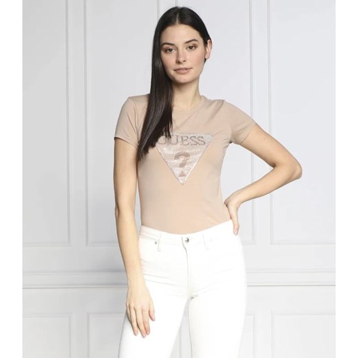 GUESS T-shirt | Slim Fit ze sklepu Gomez Fashion Store w kategorii Bluzki damskie - zdjęcie 163963077
