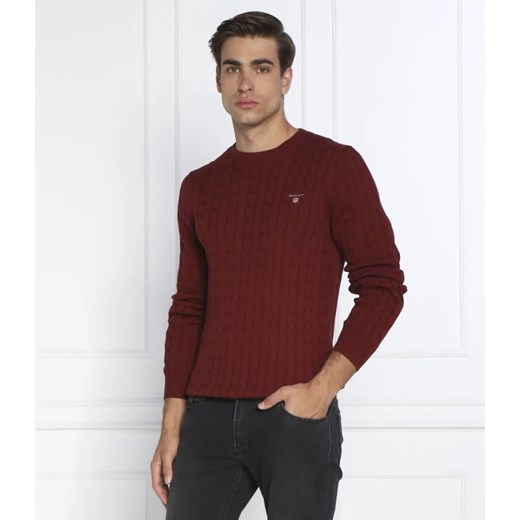 Gant Sweter | Regular Fit Gant M okazja Gomez Fashion Store