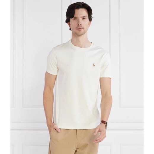 T-shirt męski Polo Ralph Lauren z krótkim rękawem z bawełny 