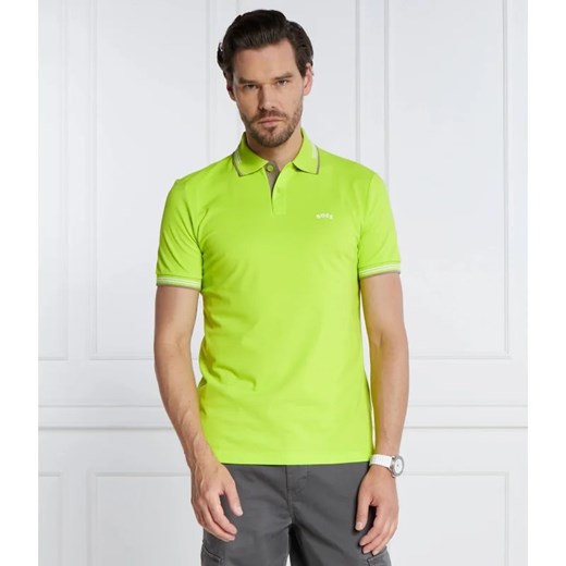 BOSS GREEN Polo Paul Curved | Slim Fit | stretch S Gomez Fashion Store