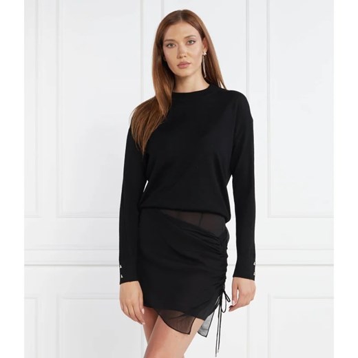 Patrizia Pepe Wełniany sweter | Regular Fit ze sklepu Gomez Fashion Store w kategorii Swetry damskie - zdjęcie 163963577