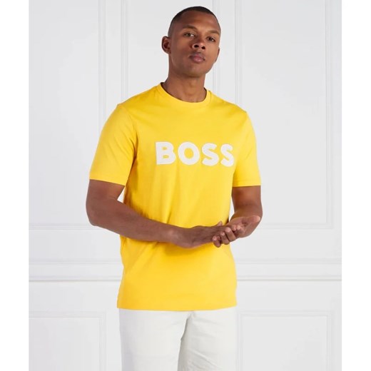 BOSS BLACK T-shirt Tiburt | Regular Fit ze sklepu Gomez Fashion Store w kategorii T-shirty męskie - zdjęcie 163963795