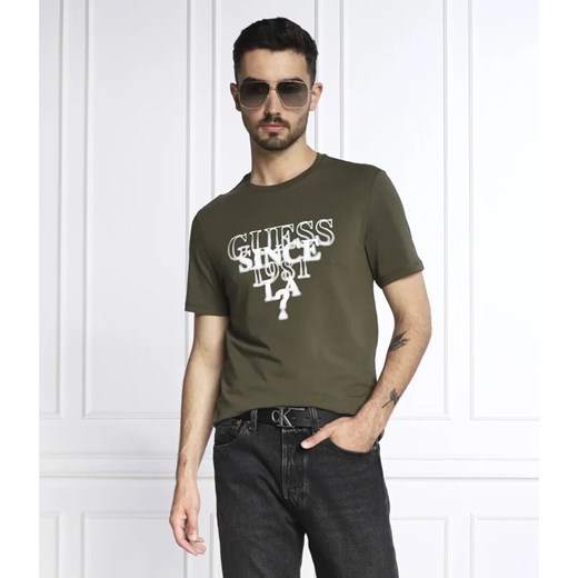 T-shirt męski Guess z krótkim rękawem