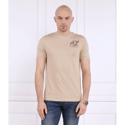 Armani Exchange t-shirt męski bawełniany z krótkim rękawem 