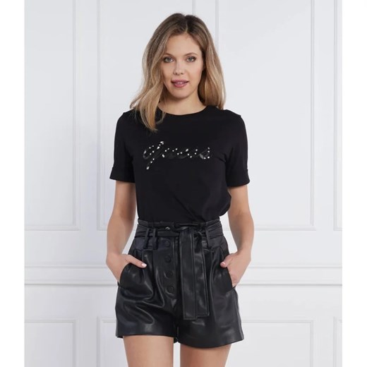 GUESS T-shirt NICHITA | Regular Fit ze sklepu Gomez Fashion Store w kategorii Bluzki damskie - zdjęcie 163964057