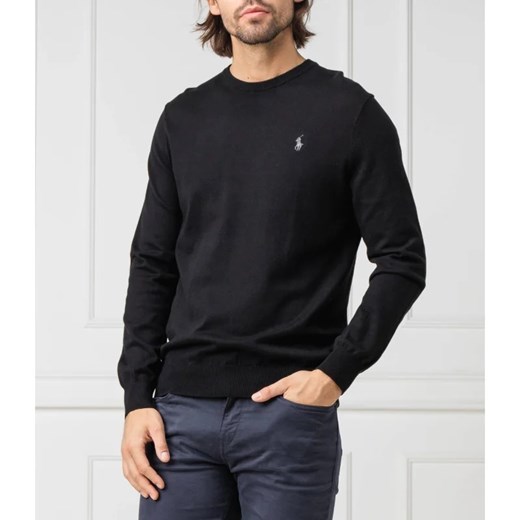 POLO RALPH LAUREN Sweter | Slim Fit | pima Polo Ralph Lauren S promocja Gomez Fashion Store