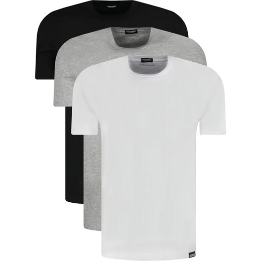 Dsquared2 T-shirt 3-pack | Regular Fit Dsquared2 L Gomez Fashion Store wyprzedaż
