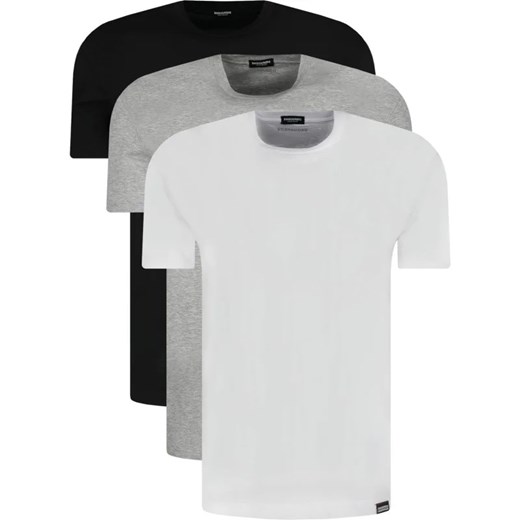 Dsquared2 T-shirt 3-pack | Regular Fit Dsquared2 XXL Gomez Fashion Store
