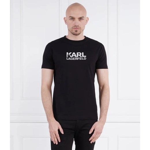 Karl Lagerfeld T-shirt CREWNECK | Regular Fit ze sklepu Gomez Fashion Store w kategorii T-shirty męskie - zdjęcie 163964538
