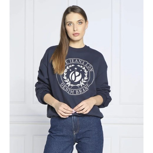 Pepe Jeans London Bluza ELSA | Relaxed fit ze sklepu Gomez Fashion Store w kategorii Bluzy damskie - zdjęcie 163964648