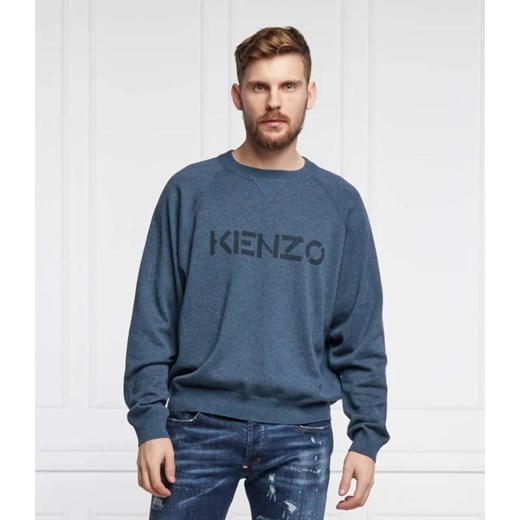 Kenzo Wełniany sweter | Regular Fit ze sklepu Gomez Fashion Store w kategorii Swetry męskie - zdjęcie 163964895