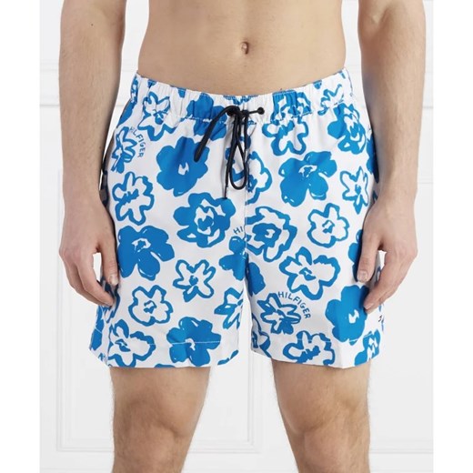 Tommy Hilfiger Szorty kąpielowe MEDIUM DRAWSTRING PRINT | Regular Fit Tommy Hilfiger S promocyjna cena Gomez Fashion Store