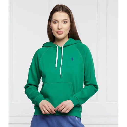 Bluza damska zielona Polo Ralph Lauren casual jesienna 