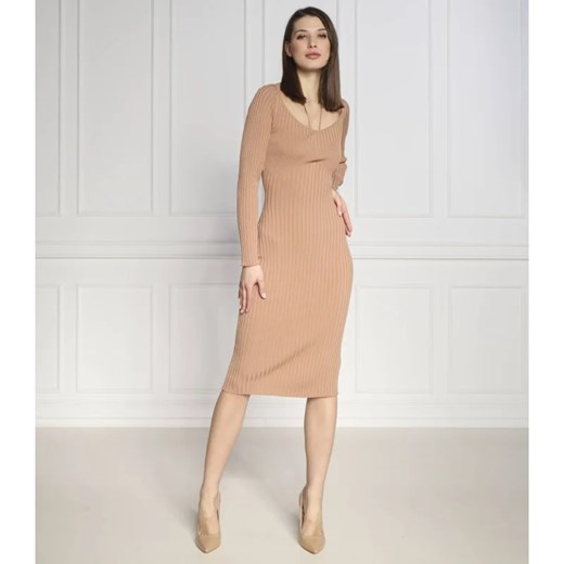 GUESS Sukienka | z dodatkiem jedwabiu ze sklepu Gomez Fashion Store w kategorii Sukienki - zdjęcie 163965547