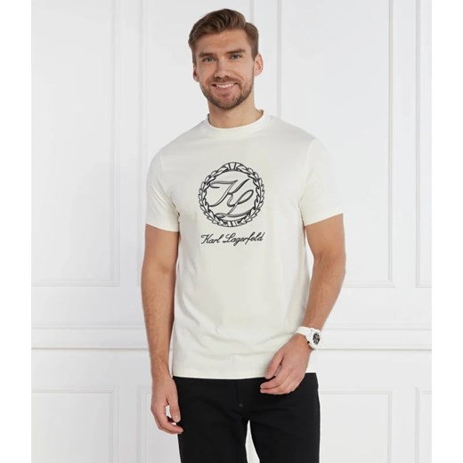 T-shirt męski Karl Lagerfeld z krótkim rękawem