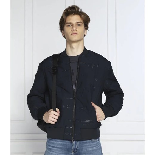 Kurtka męska Armani Exchange z poliestru jesienna