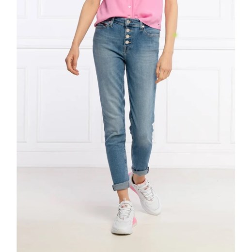 Tommy Jeans Jeansy NORA | Skinny fit | high waist Tommy Jeans 26/32 wyprzedaż Gomez Fashion Store