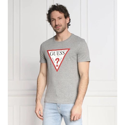 GUESS JEANS T-shirt | Slim Fit L promocja Gomez Fashion Store
