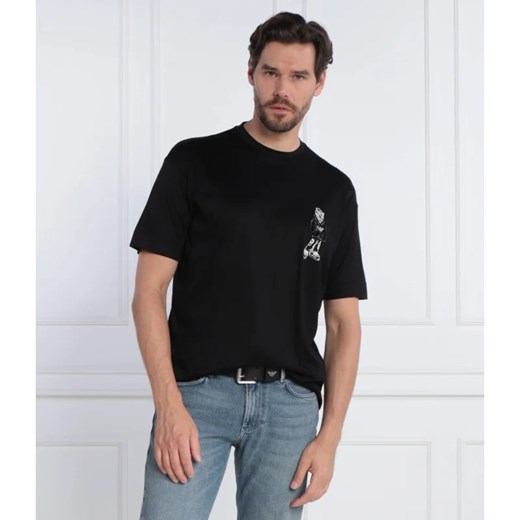 Emporio Armani T-shirt | Regular Fit Emporio Armani XXL promocyjna cena Gomez Fashion Store