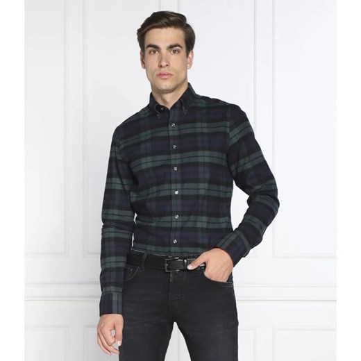 Oscar Jacobson Koszula Brushed | Slim Fit Oscar Jacobson XXL okazyjna cena Gomez Fashion Store