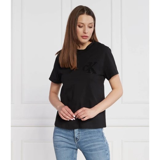 CALVIN KLEIN JEANS T-shirt | Regular Fit S promocja Gomez Fashion Store