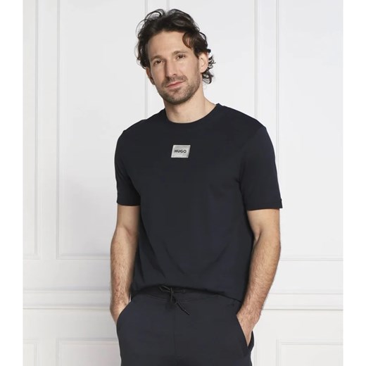 HUGO T-shirt Diragolino g | Regular Fit L wyprzedaż Gomez Fashion Store