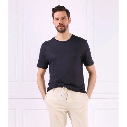 BOSS BLACK Lniany t-shirt Tiburt | Regular Fit XXXL Gomez Fashion Store okazyjna cena