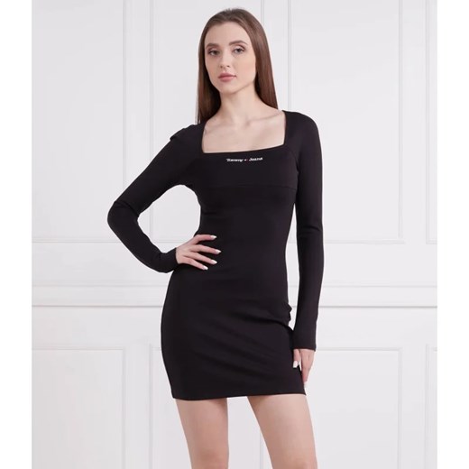 Sukienka Tommy Jeans bodycon 