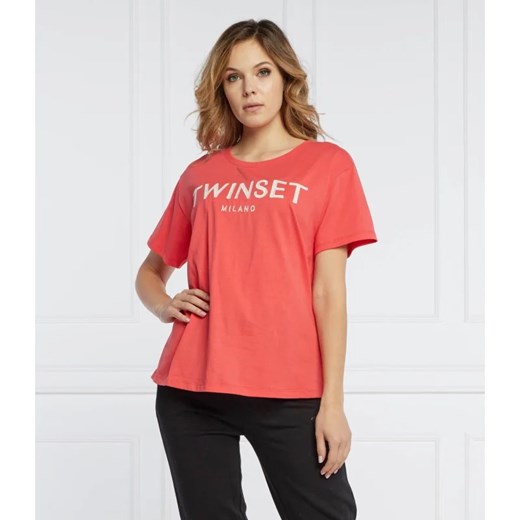 TWINSET T-shirt | Regular Fit Twinset XXS Gomez Fashion Store wyprzedaż