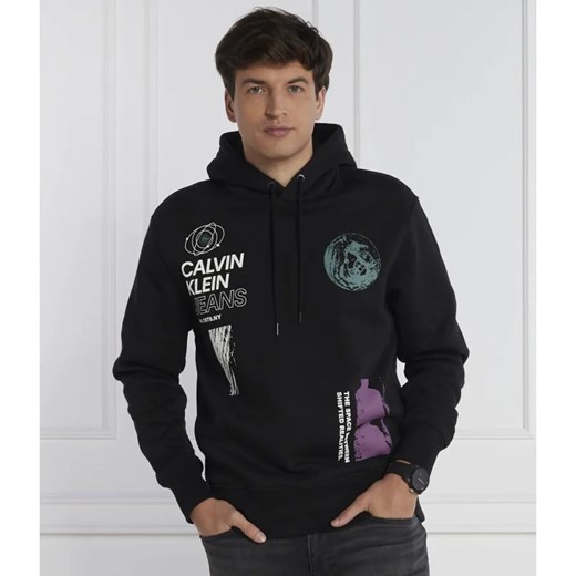 Bluza męska czarna Calvin Klein bawełniana