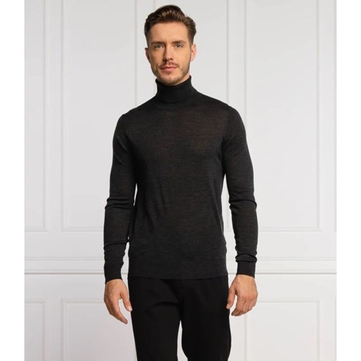 HUGO Wełniany golf SAN TONI | Regular Fit M okazja Gomez Fashion Store