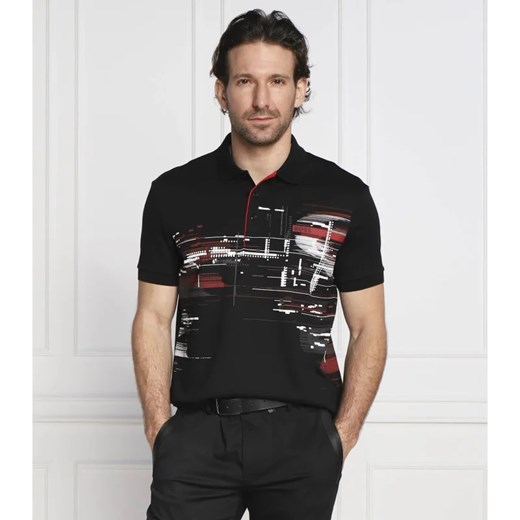 T-shirt męski BOSS HUGO z krótkim rękawem z napisem