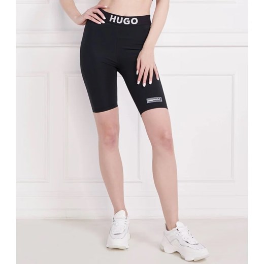 HUGO Spodenki kolarzówki Nerora | Skinny fit XS Gomez Fashion Store