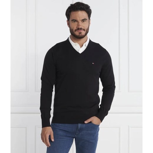 Tommy Hilfiger Sweter 1997 V NECK SWEATER | Regular Fit Tommy Hilfiger XL okazja Gomez Fashion Store
