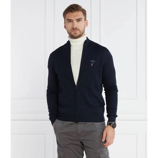 Aeronautica Militare Wełniany sweter | Regular Fit ze sklepu Gomez Fashion Store w kategorii Swetry męskie - zdjęcie 163967416