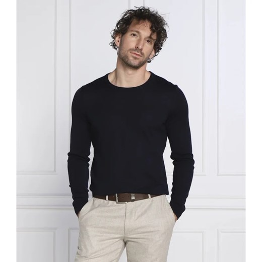 BOSS Wełniany sweter Leno-P | Slim Fit XL Gomez Fashion Store
