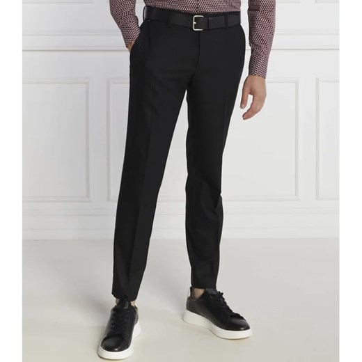 BOSS Spodnie P Genius CW | Slim Fit | z dodatkiem wełny 54 Gomez Fashion Store