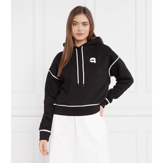 Karl Lagerfeld Bluza ikonik 2.0 hoodie | Regular Fit ze sklepu Gomez Fashion Store w kategorii Bluzy damskie - zdjęcie 163968449