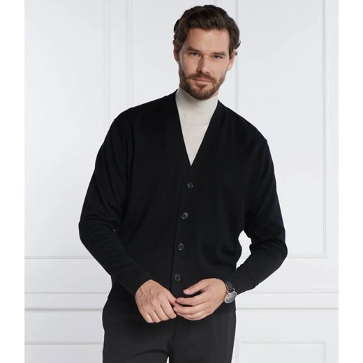 Calvin Klein Wełniany kardigan MERINO | Comfort fit ze sklepu Gomez Fashion Store w kategorii Swetry męskie - zdjęcie 163968469