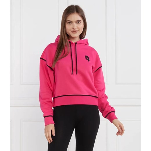 Karl Lagerfeld Bluza ikonik 2.0 hoodie | Regular Fit ze sklepu Gomez Fashion Store w kategorii Bluzy damskie - zdjęcie 163968586