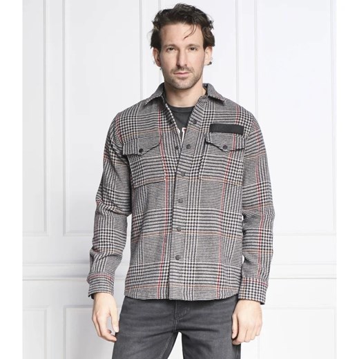Replay Koszula | Regular Fit | z dodatkiem wełny ze sklepu Gomez Fashion Store w kategorii Koszule męskie - zdjęcie 163968607