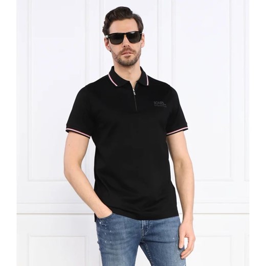 T-shirt męski Karl Lagerfeld z bawełny z krótkim rękawem 